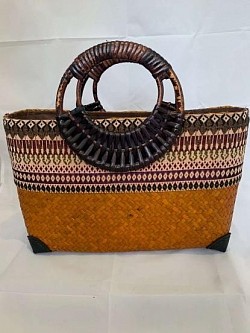 Krajood weave bags orange